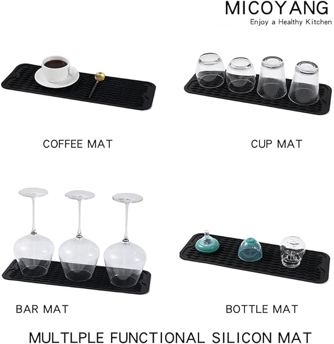Silicone Dish Drying Mat for Multiple Usage, Easy clean, Eco-friendly, - Image 4