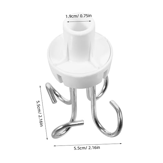 FRCOLOR Stainless Steel Hook Infusion Rack Accessory - Image 2