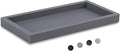 Bathroom Trays for Counter, Slicone Vanity Trays for Bathroom, Rectangle Sponge by Heagoale