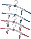 Unomor Portable Travel Hanger Set 4pcs Foldable Drying Rack Space-Saving by Unomor