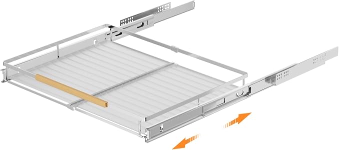 SANNO Pull Out Cabinet Organizer, Sliding Shelf, Pots and Pans Organizer - Image 7