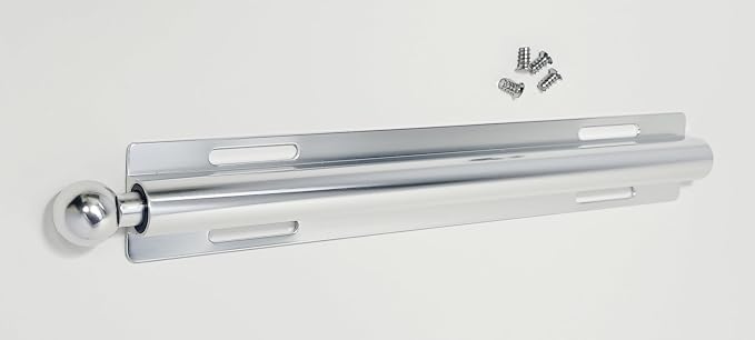 12-Inch Long Expendable and Reversible Pullout Closet Wardrobe Valet Rod - Image 2