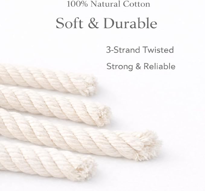 Macrame Cord Cotton Rope Twine for Crafts String Yarn for Wall Hanging Plant - Image 8