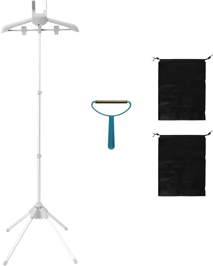 Adjustable Garment Steamer Hanger Strong Load Capacity Easy to Install Clothes - Image 2