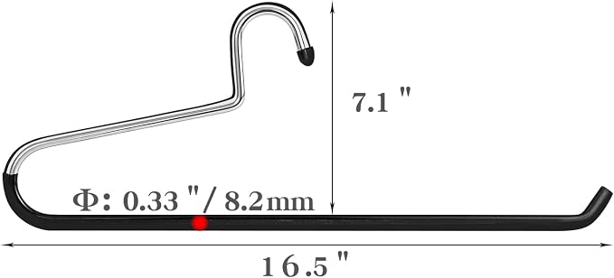Blanket Hangers Drapery Hangers Heavy Duty Space Saving Nonslip - Image 2