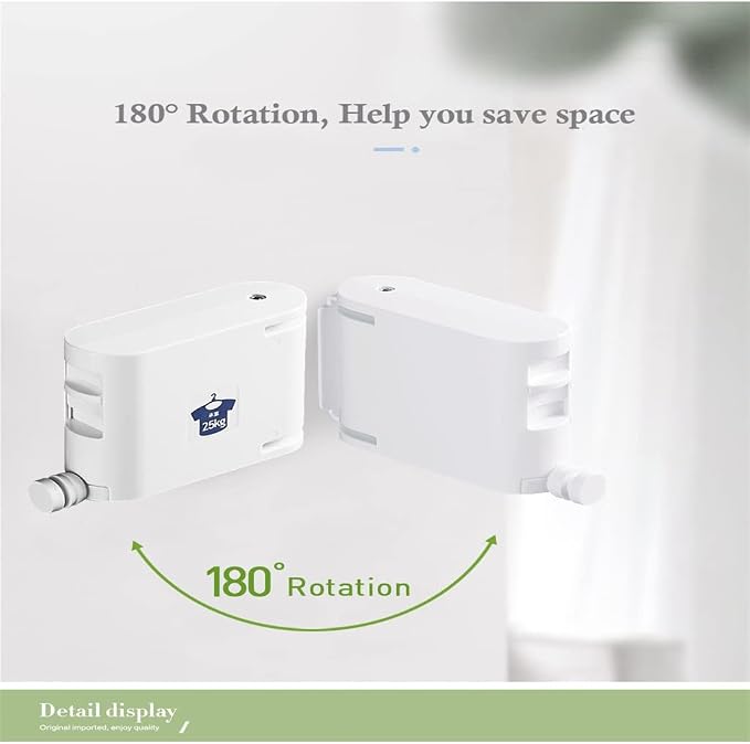 5 Meters Retractable Clothesline Outdoor Indoor Bathroom Accessories Drying - Image 3