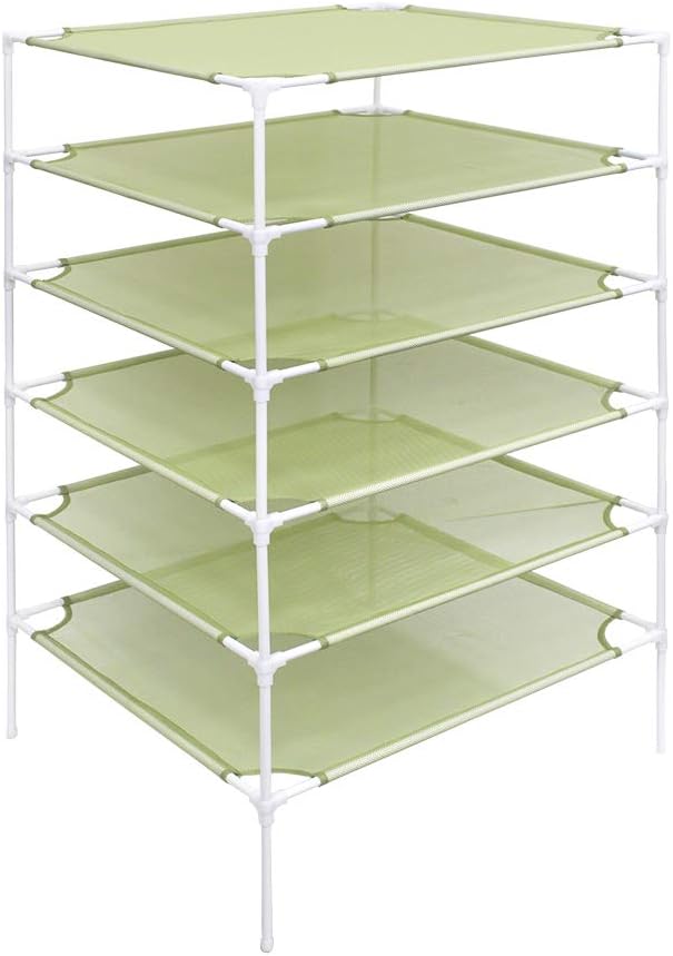 Growsun Sweater Drying Rack 6-Layer Stackable Cloth Mesh Dry Net by Growsun+Hydroponic