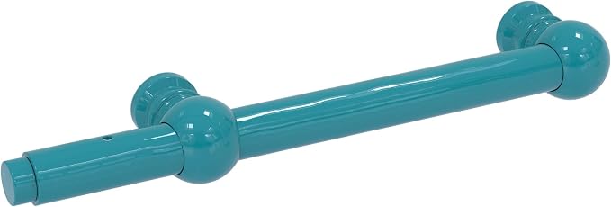 Traditional style Extendable Valet Rod Glokzin Teal by AlliedBrass