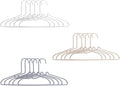 15 Pcs Plastic Non-Slip Windproof Clothes Hangers Set, Lightweight Coat and by Unknown