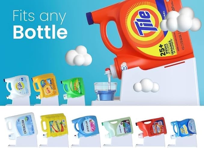 TidyFriend 2 Pack Liquid Laundry Detergent Holder Stand - Image 9