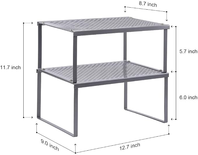 NEX Kitchen Shelf Organizer for Counter Cupboard Pantry - Image 6