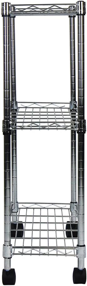Oceanstar 3-Tier Shelving All-Purpose Utility Cart - Image 3