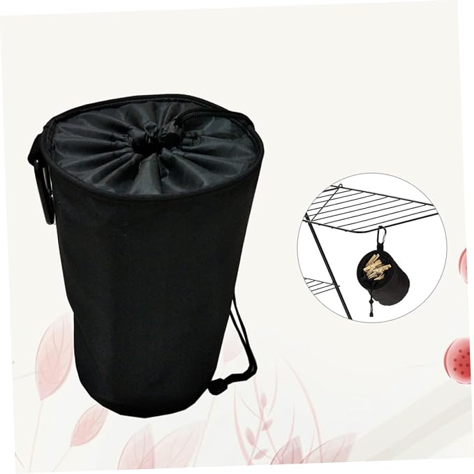 PRETYZOOM Hanging Clothespins Storage Bag Oxford Peg Organizer - Image 5