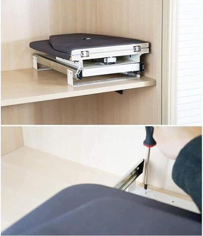 180° Rotation Foldable Pull-Out Ironing Board - Image 5