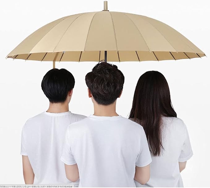 Windproof Golf Umbrella Automatic Open Canopy Rain Umbrella Oversize Vented - Image 7