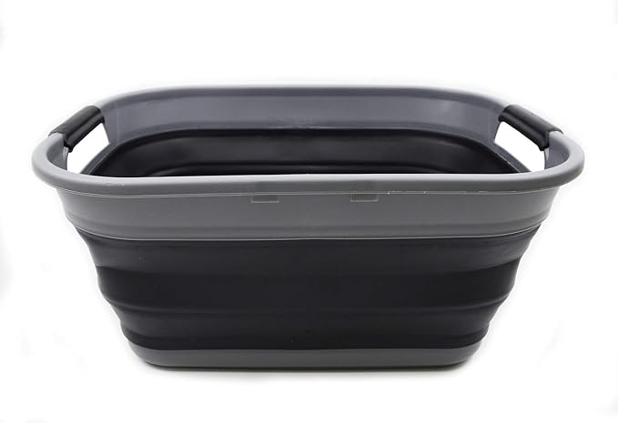 SAMMART 17.5L Small Collapsible/Foldable/Pop Up/Portable Washing Tub/Storage - Image 6