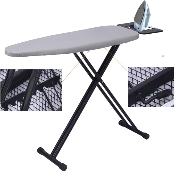 Ironing Board, Compact Ironing Board, Heat Resistant Cover Iron Board - Image 5