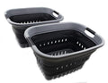 SAMMART 37L Collapsible Plastic Laundry Basket by SAMMART