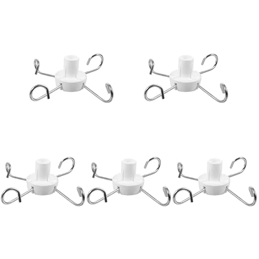5pcs Infusion Rack Hanger Stainless Hook by FOMIYES