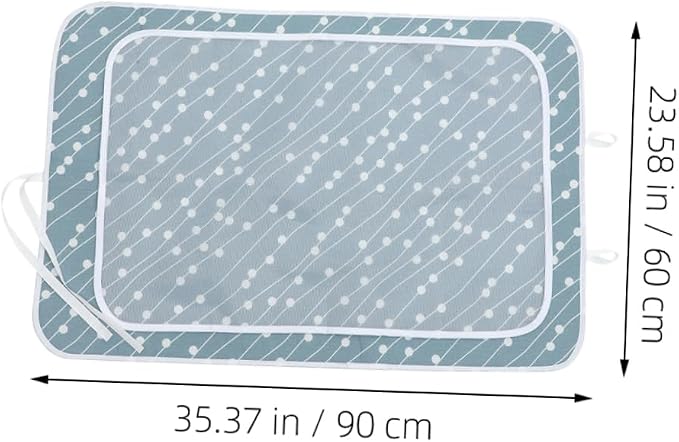 Unomor Foldable Heat Resistant Ironing Mat Portable Insulating Iron Pad - Image 2