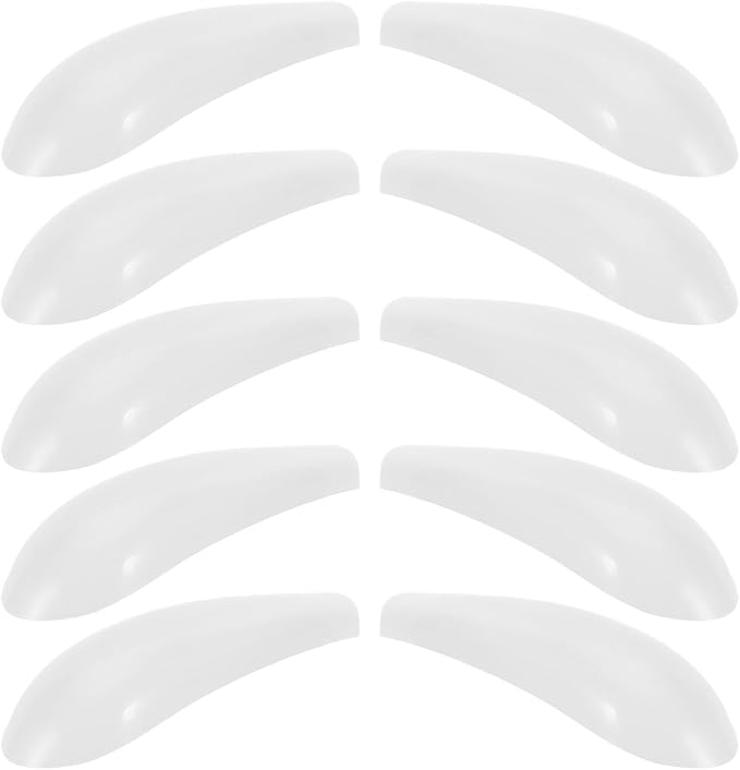 KICHOUSE 5 Pairs Hangers Shoulder Form Shaper White Pad by kichouse