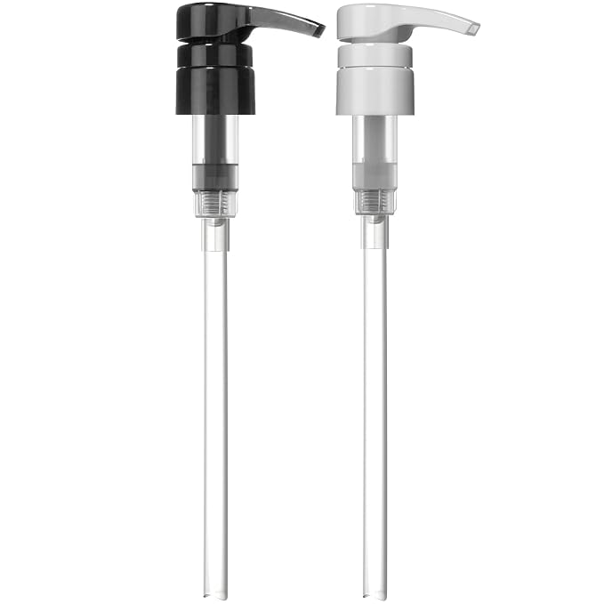 Bar5F Pumps for Shampoo Conditioner Lotion Body Wash, Fits 1" Inch Bottle Necks by BAR5F