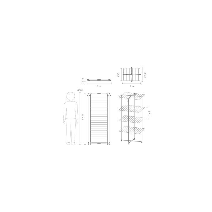 Brabantia HangOn Tower Clothes Drying Rack - Image 2