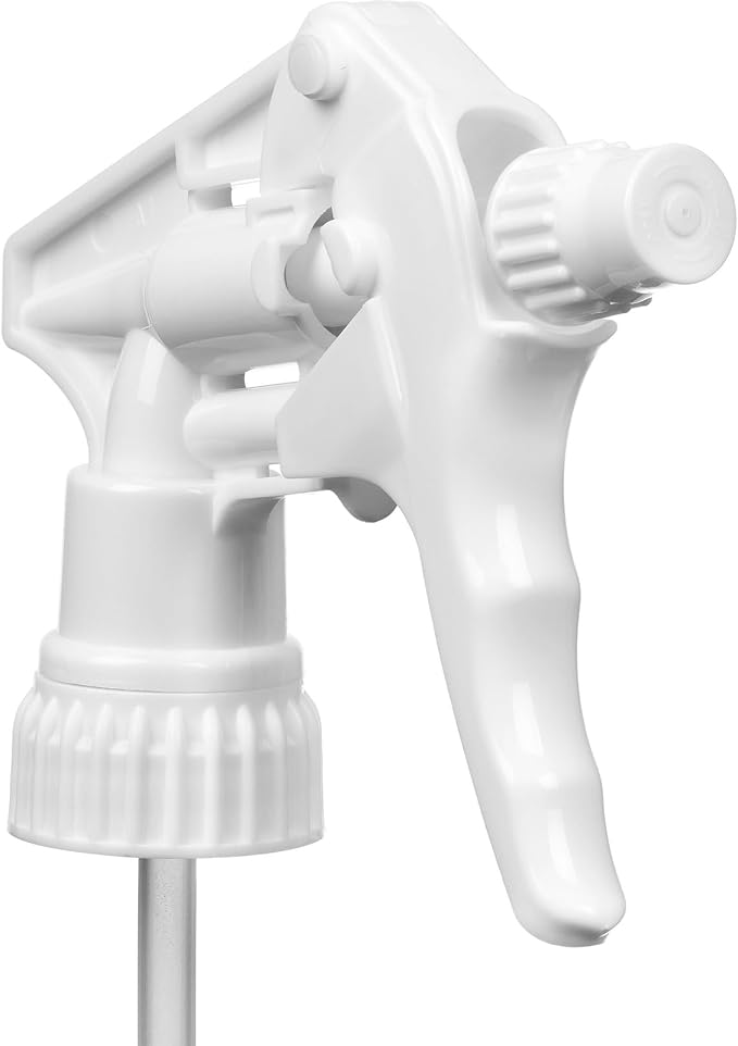 Heavy Duty Universal Industrial Replacement Mist & Stream White Trigger Sprayer - Image 2