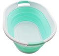 SAMMART 32L Collapsible Plastic Laundry Basket by SAMMART