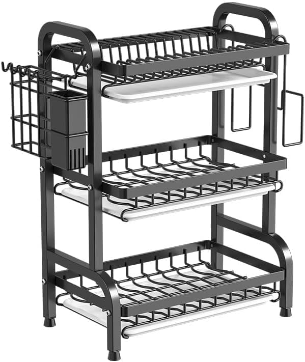 Vergissm Large 3-Tier Dish Drying Rack by Vergissm