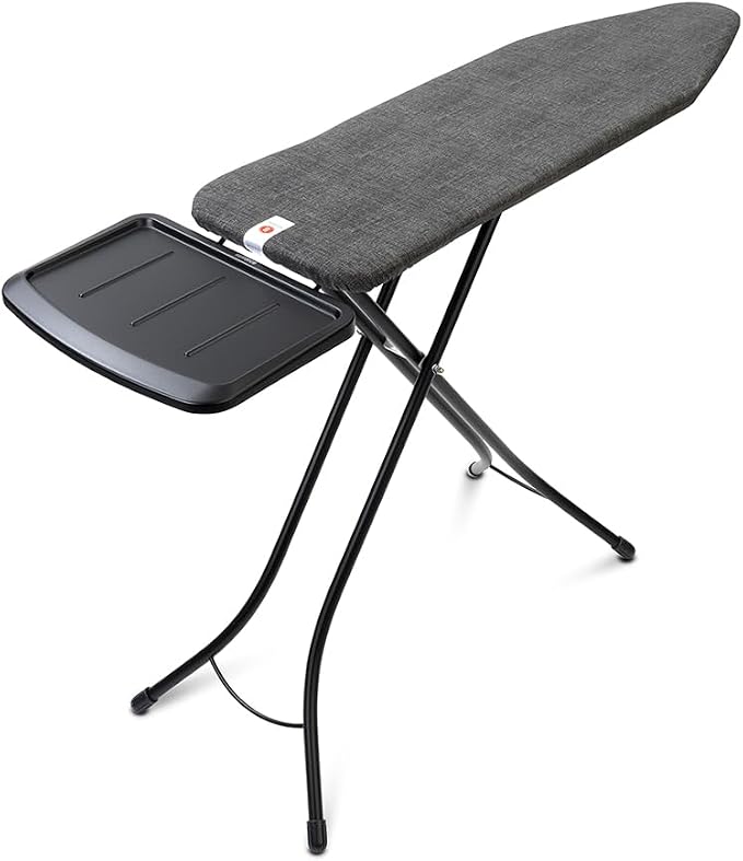 Brabantia Size B Ironing Board 7 Height Options, Solid Steam Unit Rest Holder by BrabantiaUSA