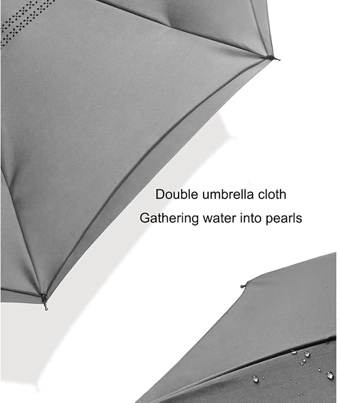 Auto Open Reverse Umbrella Windproof Inverted Golf Umbrella Hands-Free Stick - Image 3