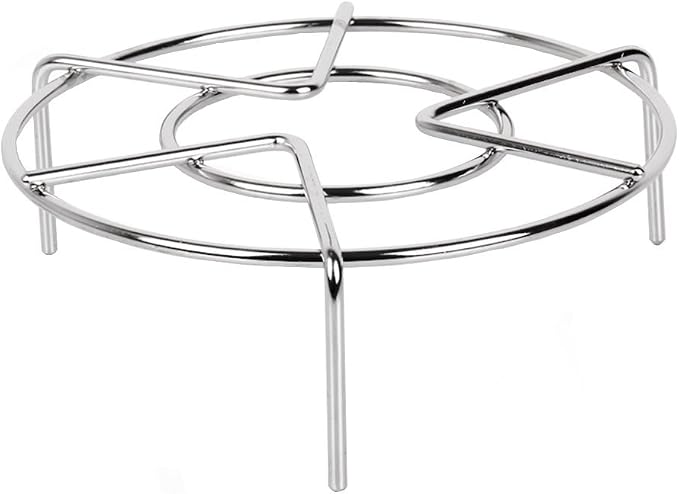 Steam Rack, Steaming Rack Stand, Steamer Basket, Heavy Duty Stainless Steel by meleg+otthon
