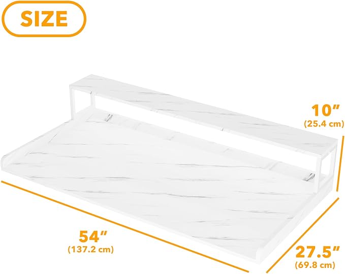 SpaceAid 2-Tier Washer Dryer Countertop, Laundry Topper - Image 4