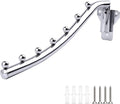 Folding Wall Mounted Clothes Hanger Rack, Stainless Steel Garment Hooks by Unknown
