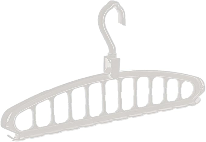 Closet Organizer Hangers – Space Saving Bar, Garment Holder | Multi-Hole by Unknown