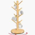 Mug Holder Tree, New Upgraded 360° Rotated 8 Hooks Coffee Cup Holder by ZYZWTG