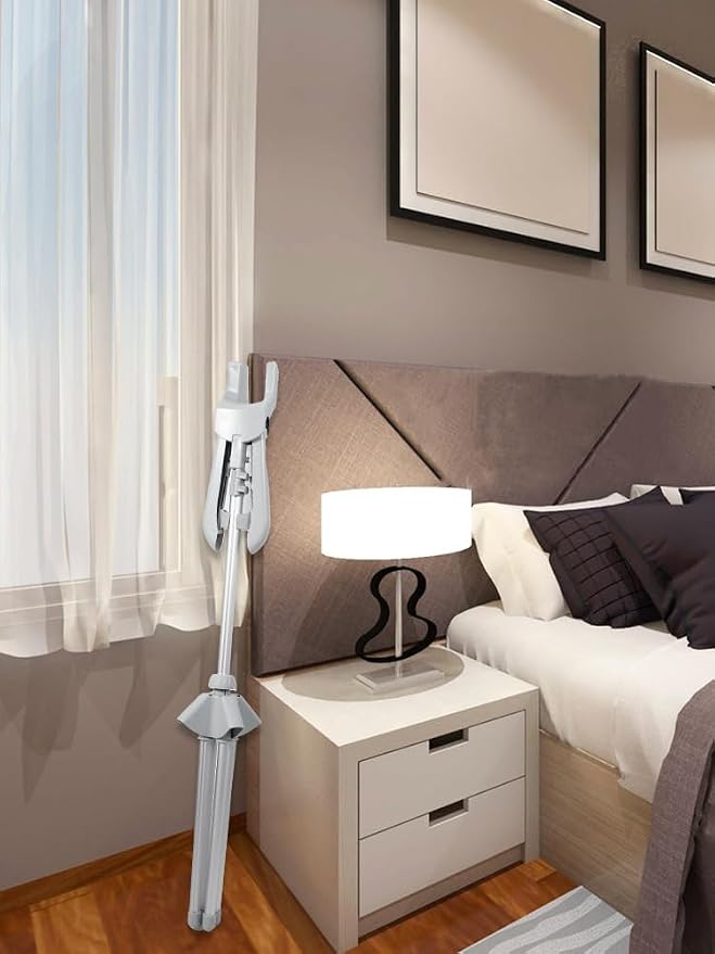 Clothes Steamer Stand, Folding Telescopic Height Adjustable - Image 3