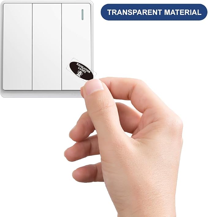 200 Pcs Boat Switch Panel Labels, Oval Marine Boat Dash Board Switch Instrument - Image 3
