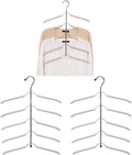 3 Pack 5 in 1 Hangers Blouse Tree Hangers Non Slip Space Saving Clothes Hanger by XXFBJNMD