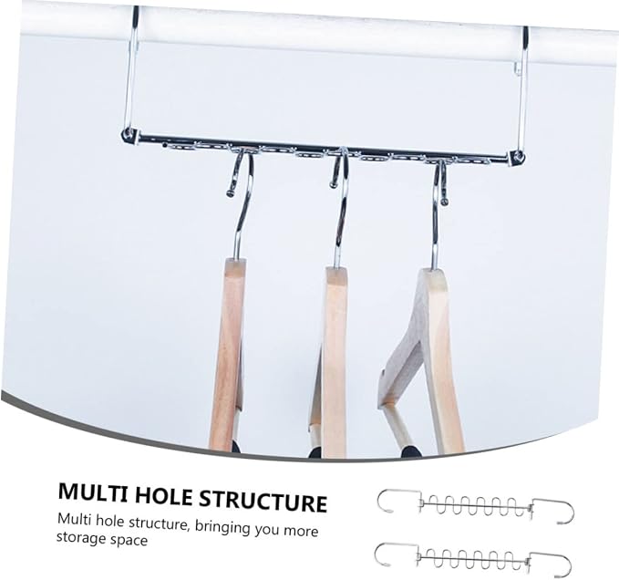 2sets Multi Functional Clothes Drying Rack Convenient Space Saving Hangers - Image 8