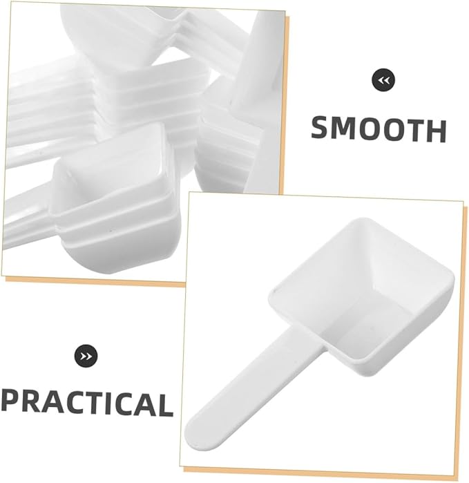 30pcs Reusable Plastic Laundry Powder Scoops Measuring Spoons - Image 3