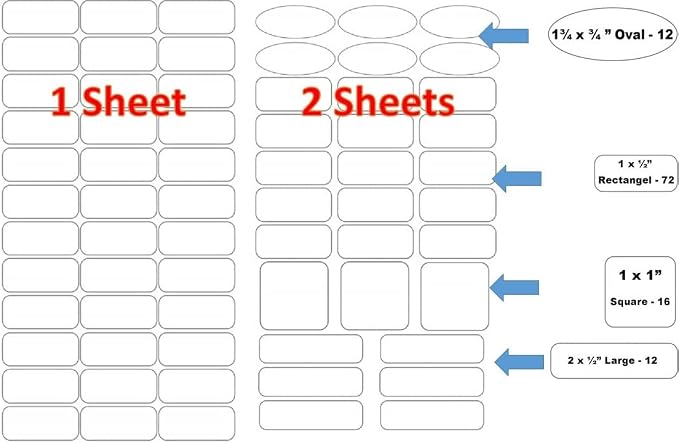 96 Self-Stick No-Iron Clothing Labels – Writable Fabric Name Stickers – Laundry - Image 7