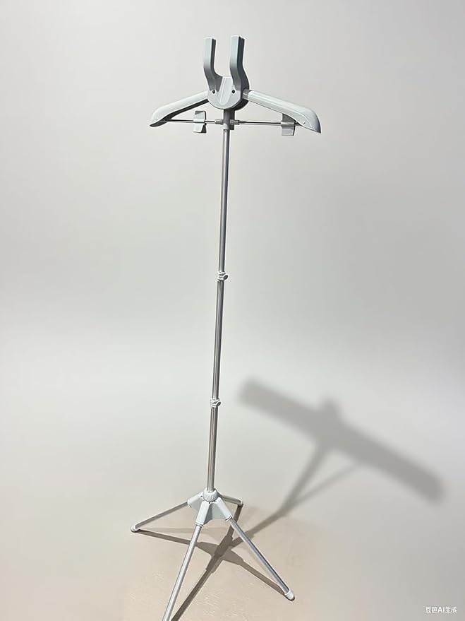 Grey Steamer Hanger Stand, Garment Hanger by Unknown