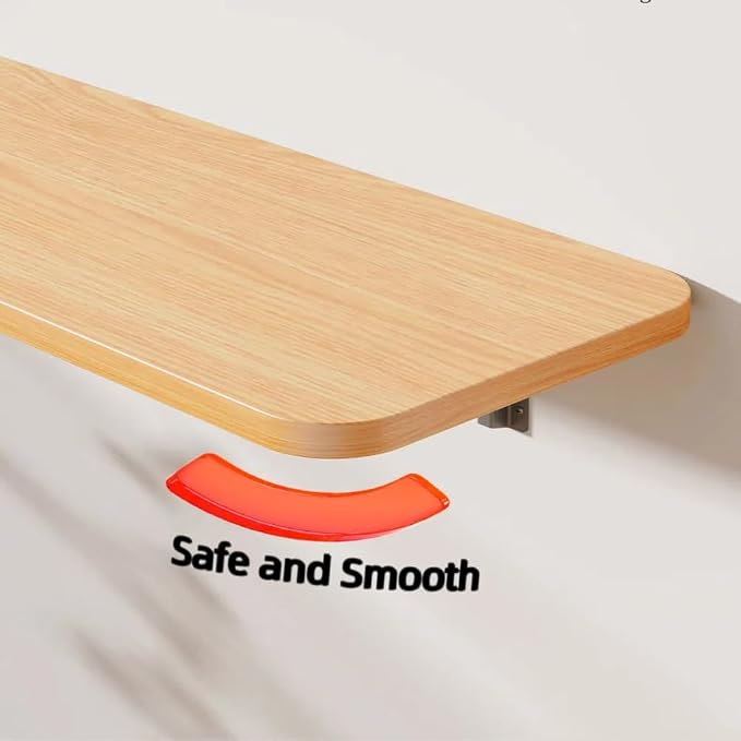 Wall Mounted Folding Table, Fold Down Wall Mounted Workbench Laundry Folding - Image 5