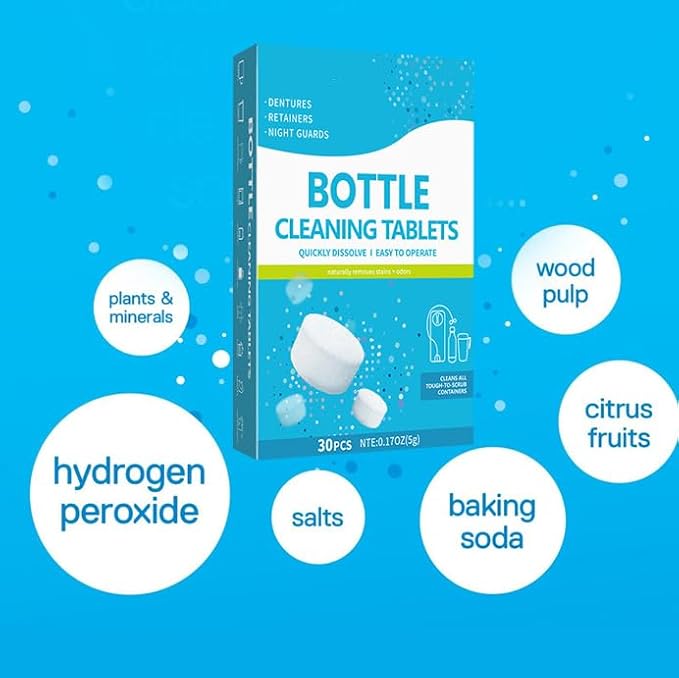 Thermos Cleaning Tablets, Bottle Cleaning Tablets, Stainless Steel Cleaner - Image 4