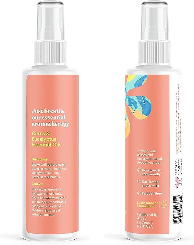 ASUTRA Multi-Use Essential Oil Aromatherapy Spray, 4 fl oz – Mist - Image 3
