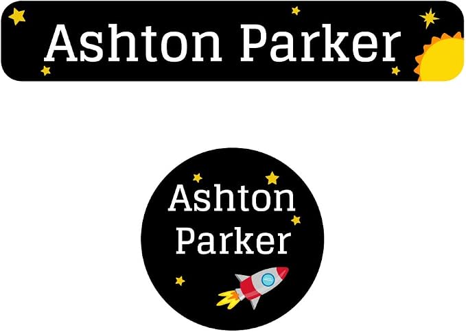 Name Bubbles - Custom Name Tags - Personalized Daycare, & Camp Labels, Iron-On by NameBubbles