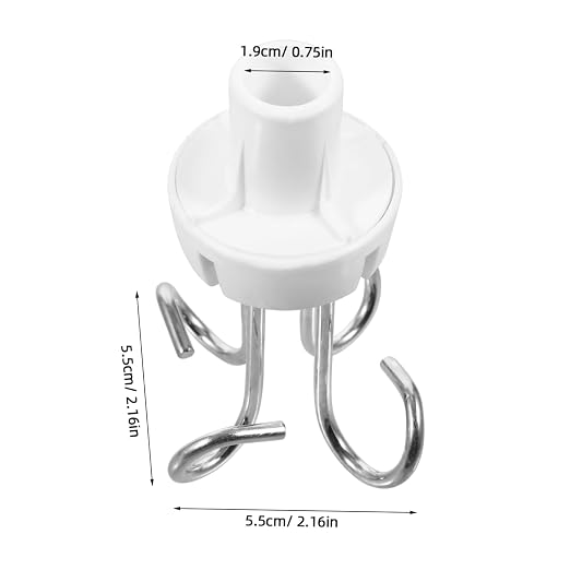 Stainless Steel Hook Infusion Stand Accessory Sturdy Infusion Rack Hanger - Image 2