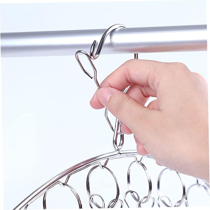Ciieeo 2pcs Stainless Steel Sock Clips Hanger Clips - Image 8